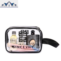 化妆包女网红随身便携盒ins风超火小号透明洗漱品收纳袋子大容量 三维工匠收纳包