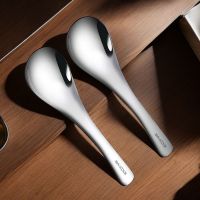 美厨316不锈钢汤匙加厚勺子家用 2个装