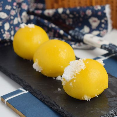 粘豆包红小豆馅东北手工粘豆包大黄米糯米豆包芸豆馅年糕买2送1黄豆包（红小豆馅）1袋试吃装（9个/袋）