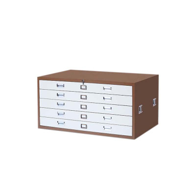 汉诺鑫威底图柜工程资料图纸柜0号1号抽屉柜文件柜地图柜菲林柜图纸收纳柜0号咖白单节1300*930*550