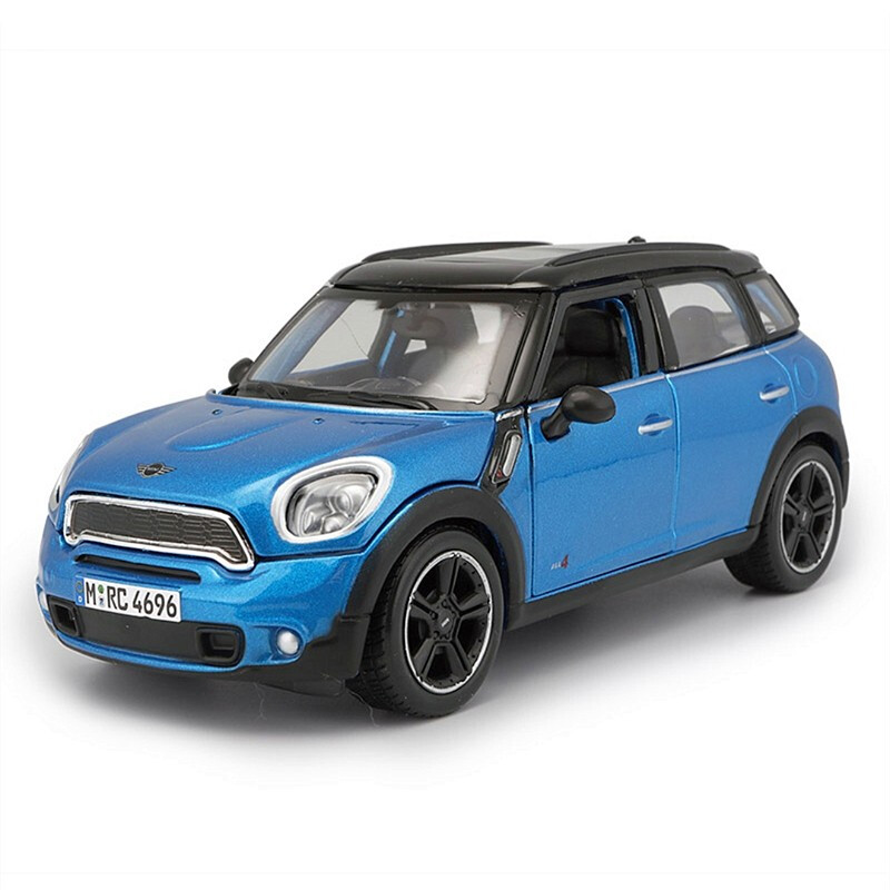 美驰图宝马迷你mini合金车模玩具摆件1:24仿真静态汽车模型礼品收藏