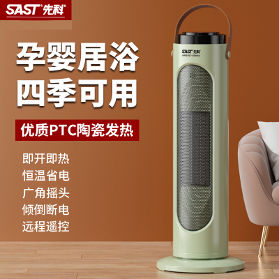 先科(SAST) 取暖器浴室暖风机电暖器家用立式电暖风热风机大面积办公室大功率电热器