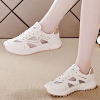 ins韩版新款老爹鞋女2026秋季学生跑步运动厚底增高休闲鞋女