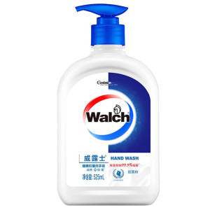 威露士(Walch)健康清洁抑菌丝蛋白洗手液525ml 有效抑制99.9%细菌
