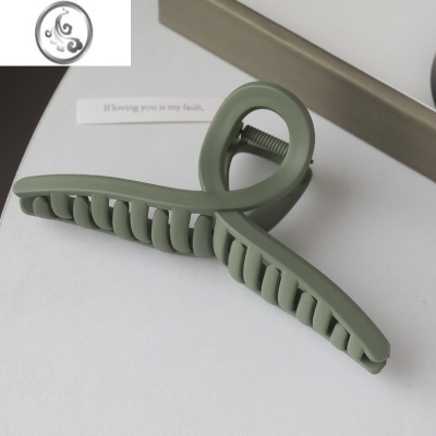 JiMi韩国简约发夹女后脑勺抓夹气质大号发卡网红头发鲨鱼夹子盘发头饰