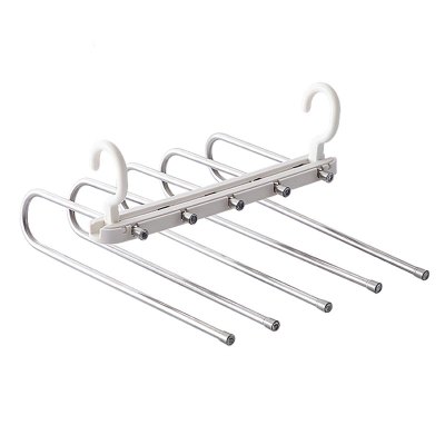 家佑JIAYOU衣架晾衣架裤架多功能多层裤架裤夹裤子折叠衣架