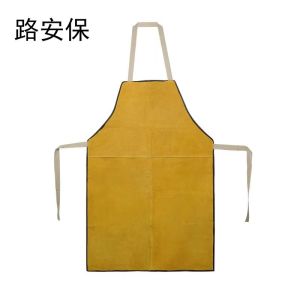 路安保牛皮电焊围裙防火花飞溅隔热防烫条