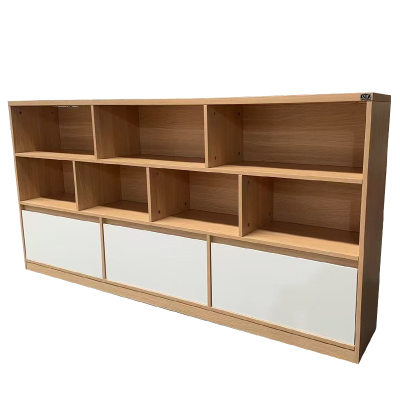 亿铁(YI TIE)墙边柜展示柜书架储物矮柜文件柜