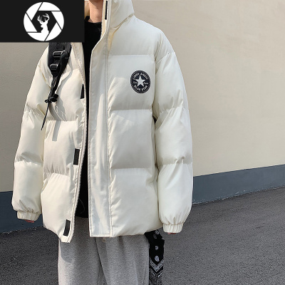 HongZun冬季男士日系棉衣男韩版潮流棉服男潮牌外套保暖加厚面包服棉袄子棉衣