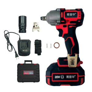 菁普华充电式无刷锂电电动冲击扳手1/2