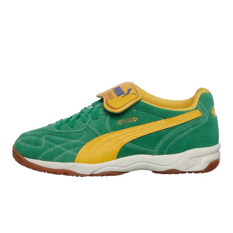 彪马(Puma)PUMA男子室内健身鞋多功能训练鞋防滑缓震运动鞋绿黄撞