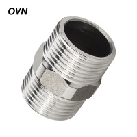 OVN 304不锈钢六角对丝 DN20 个