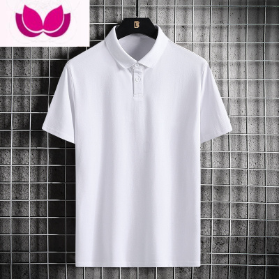 七斓衬衫领男士Polo衫夏季薄款潮牌ins潮流冰丝速干短袖t恤百搭上衣服