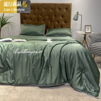夏季100支天丝夏被空调被夏凉被四件套冰丝夏被双人薄款被子 三维工匠