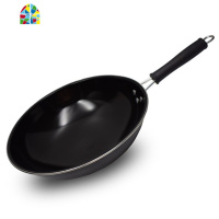 不粘超轻炒锅轻便 女士用家用轻薄煤气灶专用大号小小号煤燃气灶 FENGHOU 平底锅36厘米直径有锅盖