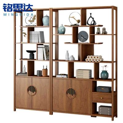 铭思达实木博古架200*30*200cm个