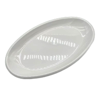 先互丁 密胺仿瓷鱼盘 16英寸(23*40cm) 个