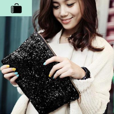 时尚女包复古亮片手拿包晚晏包手抓包化妆包2017NEWLAKE女手包
