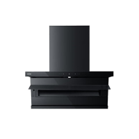 老板ROBAM小黑翼升级款27.5m³抽油烟机超薄顶侧双吸大吸力油烟机 27N1S