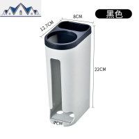 垃圾袋收纳塑料购物袋收纳盒壁挂式装厨房方便袋子抽取整理盒 三维工匠