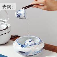 美帮汇功夫茶具套组盖碗茶洗6人家用陶瓷泡茶壶茶杯整套礼盒包装