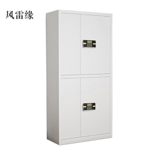 风雷缘文件柜电子密码锁财务档案柜保险柜资料柜铁 双节密码锁