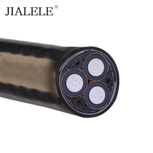 JIALELE 铝芯铠装电线ZR-YJV22-10-3*95平方 额定电压0.6/1KV 米