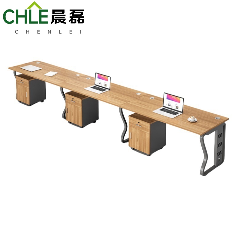 晨磊 办公工位 三人位含柜360*60*75cm 套