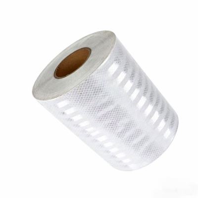 衡雁骏兴 反光胶带白色晶彩格 20cm*30m 卷