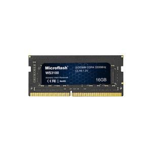 微闪(Microflash)WS3100-16G DDR4 笔记本内存条3200Hz 35GB/S(计量单位:个)黑色