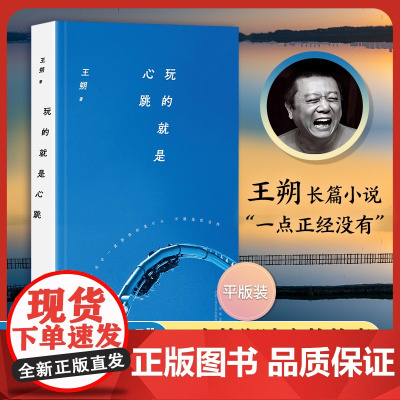 王朔:玩的就是心跳(2024年平装) 王朔长篇小说 一个扑朔迷离的故事 当代文学小说书新华正版 北京十月文艺出版社