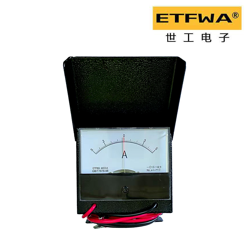 ETFWA 指针式双向直流电流表 44C2-A±5A 块