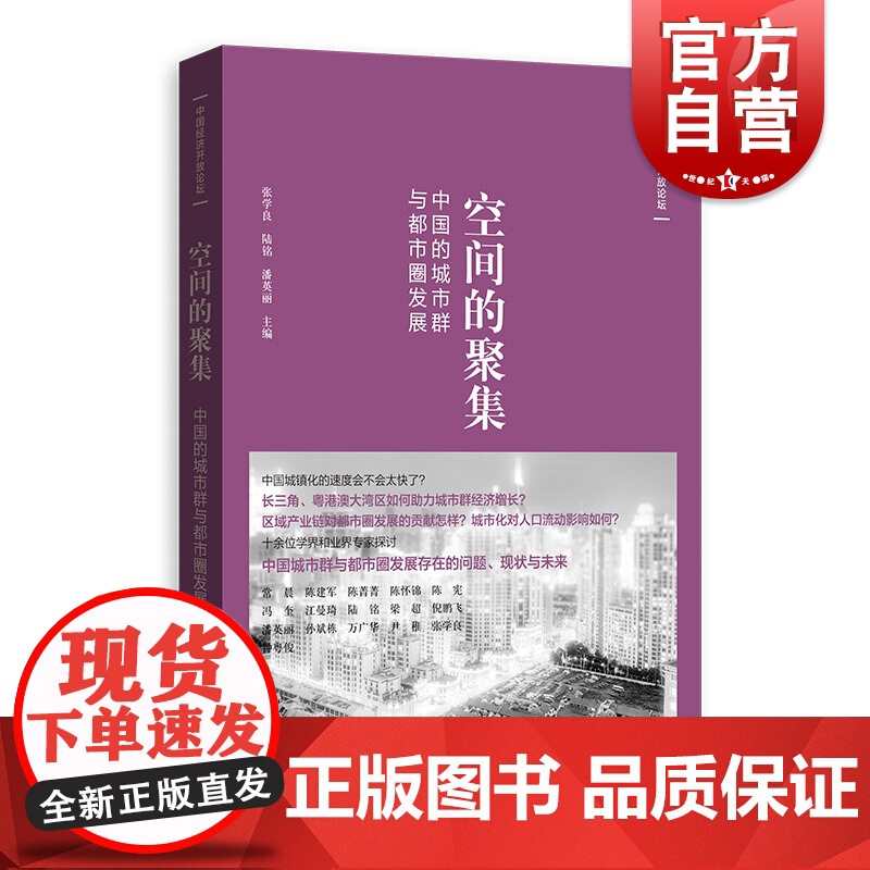 空间的聚集中国的城市群与都市圈发展 城市群发展战略发展规划未来中国城市化的合理建议政界业界和学界参考书籍中国经济开放论坛