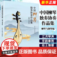 正版中国柳琴独奏协奏作品集 柳琴与钢琴版 中国青年出版社 王红艺 马君 柳琴经典基础练习曲集曲谱曲集教材教程书籍