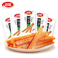 卫龙辣条大面筋106g*3包香辣网红小吃休闲零食品素肉聚餐