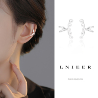 925纯银珍珠耳夹女无耳洞耳环法式高级感耳骨夹耳钉2025新款耳饰送女朋友老婆情人节七夕生日礼物