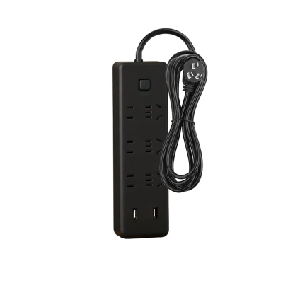 淘行者 TXZ-XP40S 6插位+2USB口3米接线板(计价单位:个)黑色