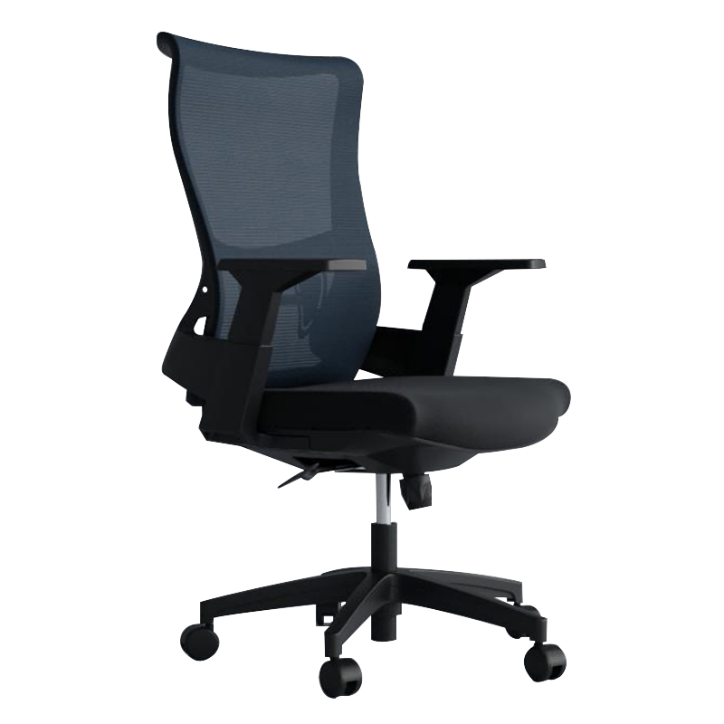 臻远 ZY-BGY-14 办公椅转椅人体工学椅电脑椅会议椅办公椅子学习椅 (黑色)