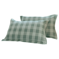 弗切尔珀榕 原棉老粗布田园风印花系列枕套