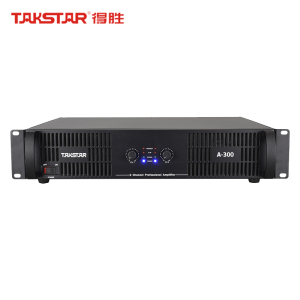 得胜TAKSTAR A-300 6.1声道立体声功放 360W大功率 黑色设计经典