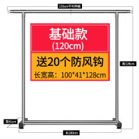 三维工匠单杆晾衣架凉衣服落地家用阳台挂晒被子卧室内不锈钢伸缩折叠 双杆高低款[2米可伸缩+置物架]送防风钩*20个晾衣杆