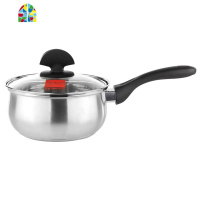 奶锅儿童辅食锅婴儿宝宝家用不锈钢304加厚小多功能热奶锅 FENGHOU 蓝色