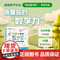 唤醒心中的数学家 苏珊·达戈斯蒂诺 著 美国数学协会欧拉图书奖获奖作品 数学思维融入手绘插图 发现生活中的数学 数学书