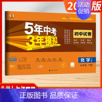 [2024版]化学-9下(沪教版) 初中通用 [正版]2025新版五年中考三年模拟53初中试卷七八九年级上下册初一初中五