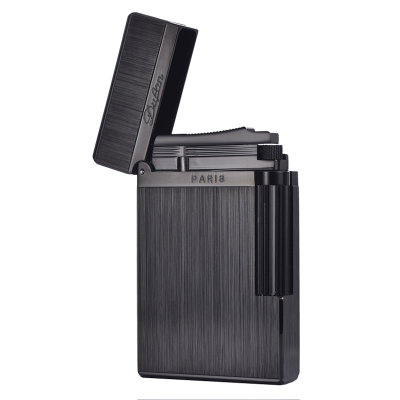 钢音朗声打火机法国都梵朗声打火机纯铜充气侧滑砂轮个性创意定制高档正品