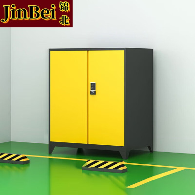 锦北车库收纳柜密码防盗铁皮柜车位杂物储物柜大空间防潮柜 矮柜A1款