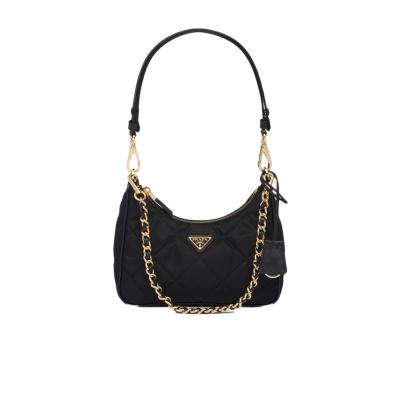 普拉达(PRADA)迷你单肩包时尚百搭配件小巧精致潮流女士斜挎包