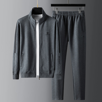 JPDUN春秋新款男士休闲运动套装微弹直筒透气韩版宽松两件套