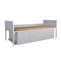 DXBG制式上下铺钢制铁架高低床宿舍床铁艺组合床13款单层床