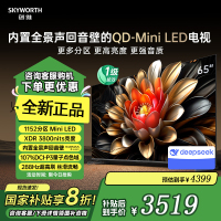 创维电视65A6E 65英寸 内置回音壁 1152分区 mini led电视机 液晶超薄智能电视